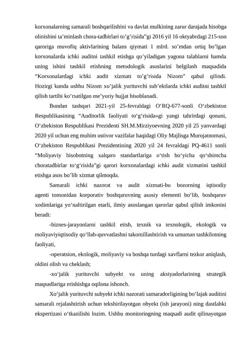 Audit strategiyasini ishlab chiqish 3