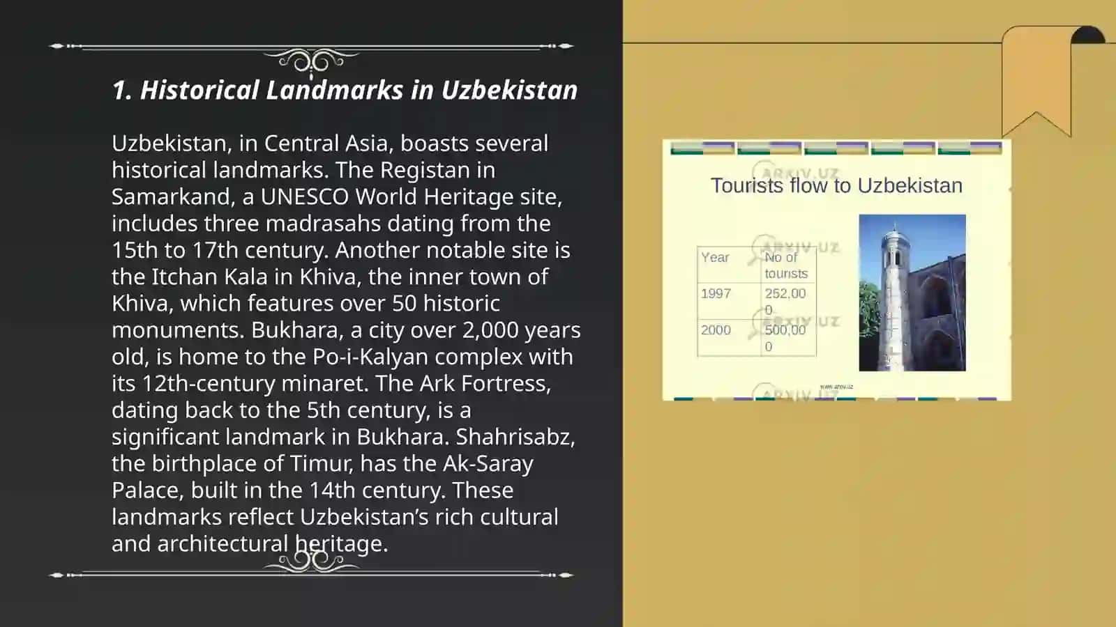 Tourism in Uzbekistan 3