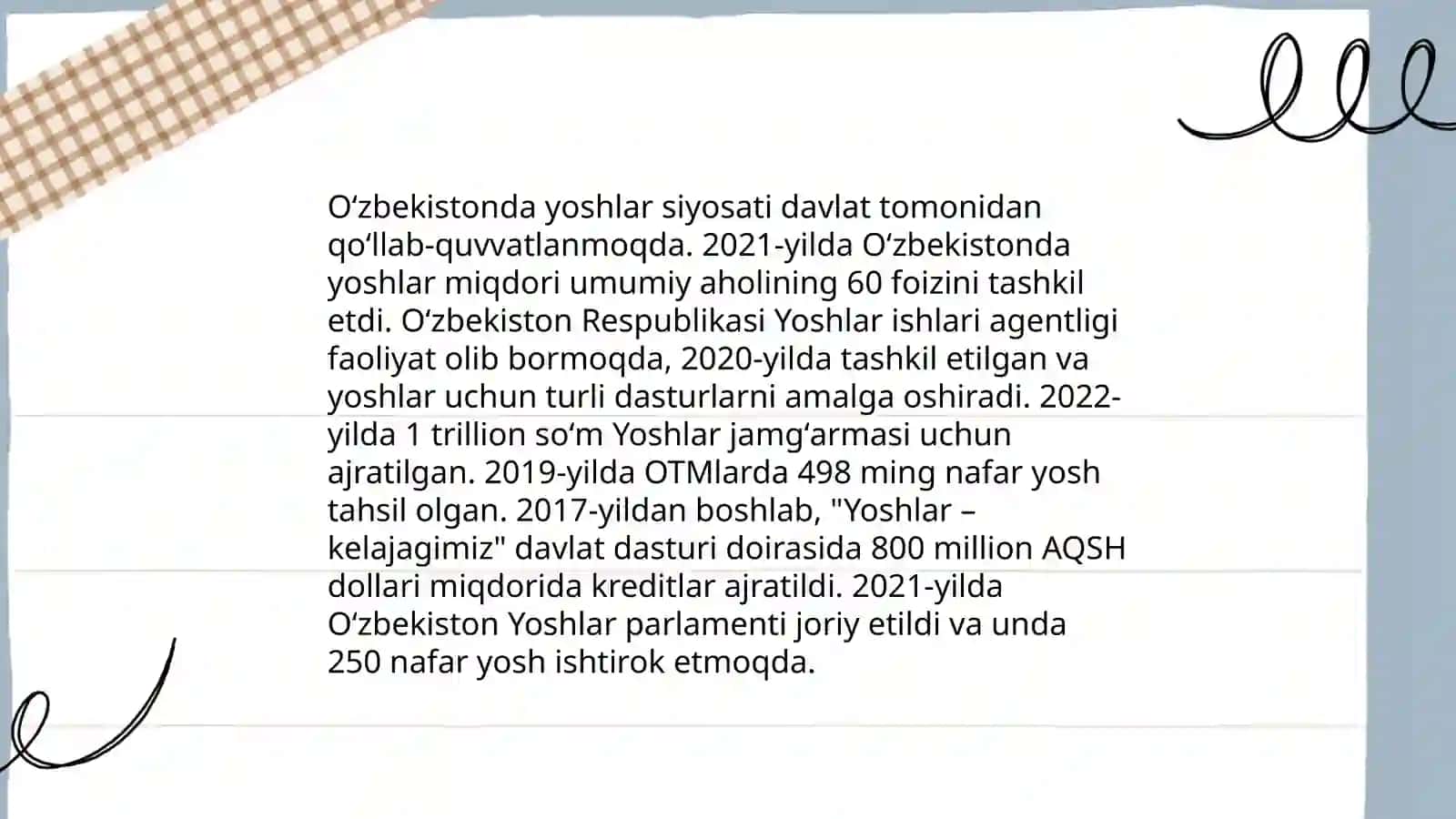 Oʻzbekistonda yoshlar siyosati 3