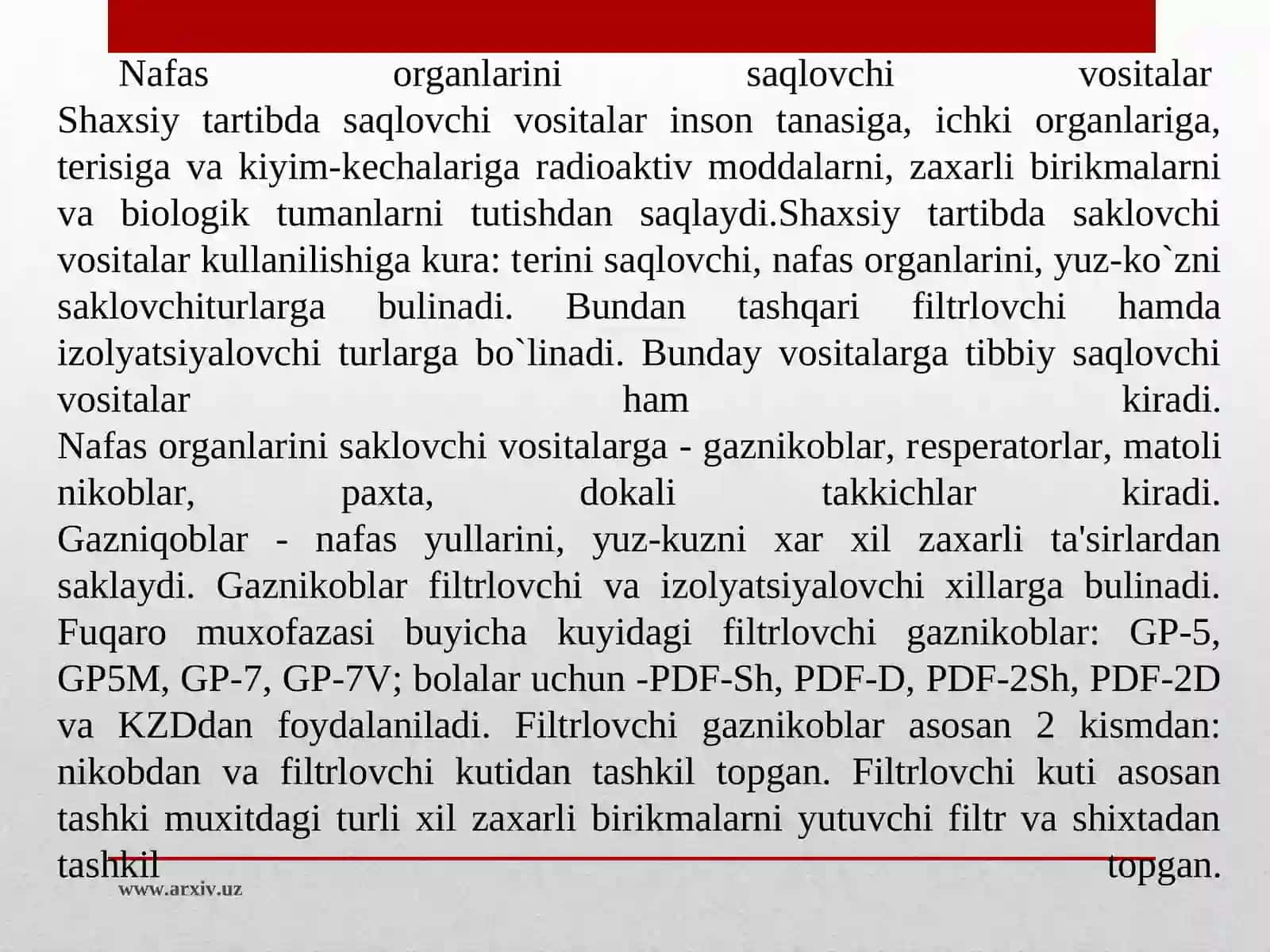 Nafas olish a’zolarini himoyalovchi vositalar 3
