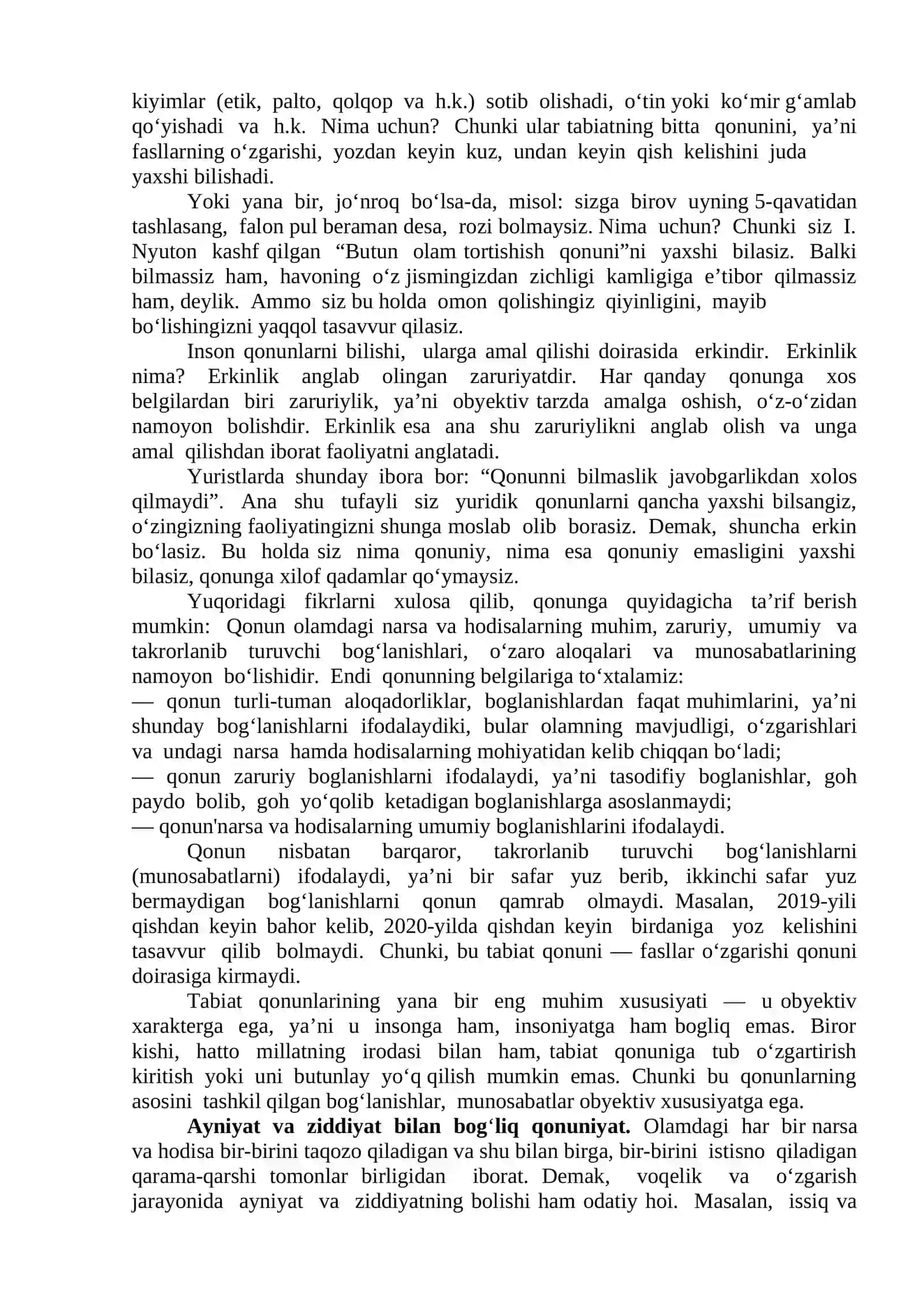 Falsafaning qonun va kategoriyalari 3