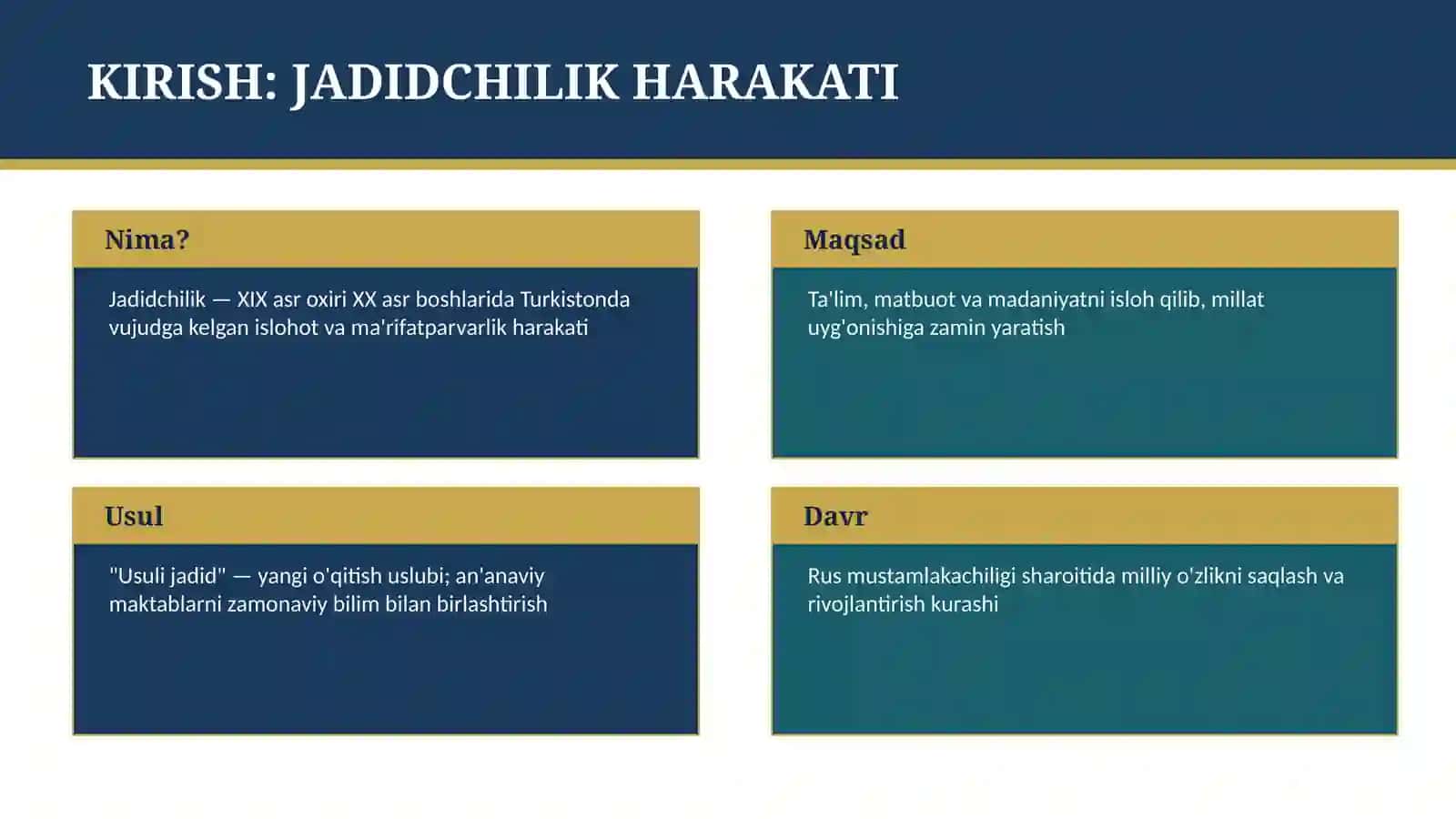 JADID MA'RIFATPARVARLARI 3