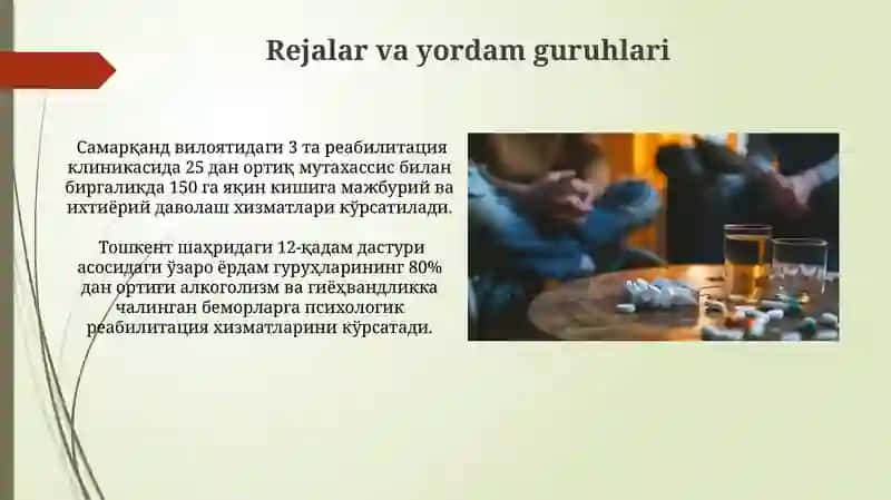 Psixoaktiv moddalarni istemol qilish bilan boģliq buzilishlar 3