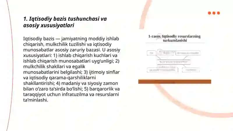 Iqtisodiy bazis tushunchalar 3