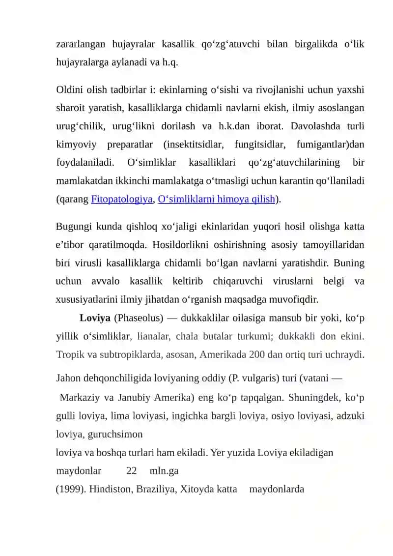 Oʻsimliklar kasalliklari 3