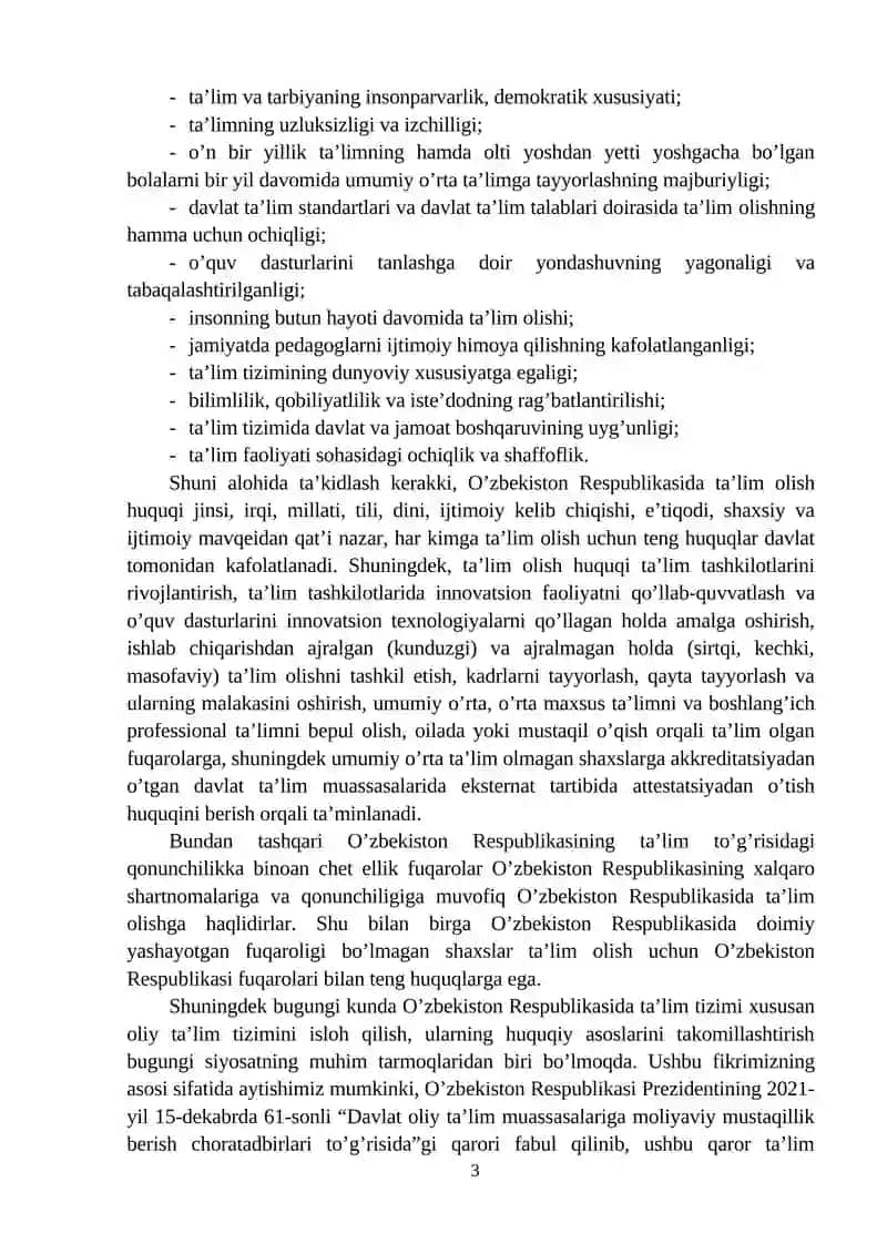 Oliy maktabda o’quv jarayoni 3