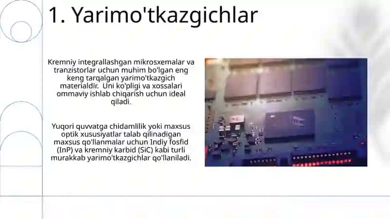 Yarimo'tkazgichlar 3
