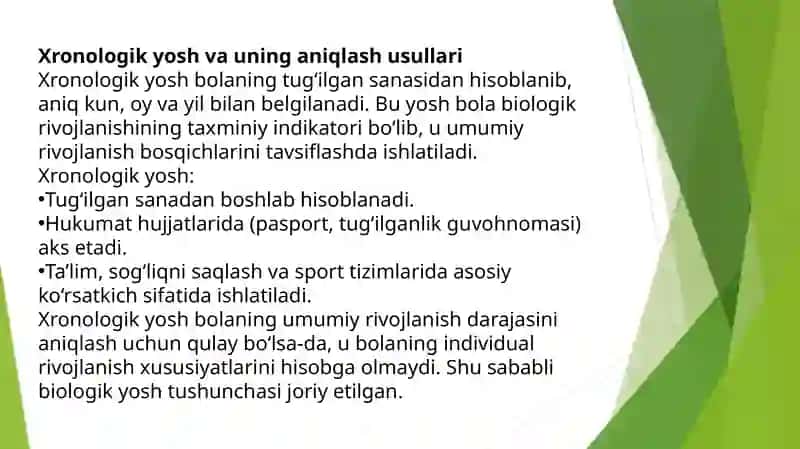 Bolalarni biologik va xronologik yoshini aniqlash 3