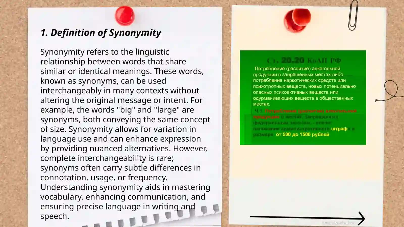 Criteria of synonymity and Classification of synonyms 3