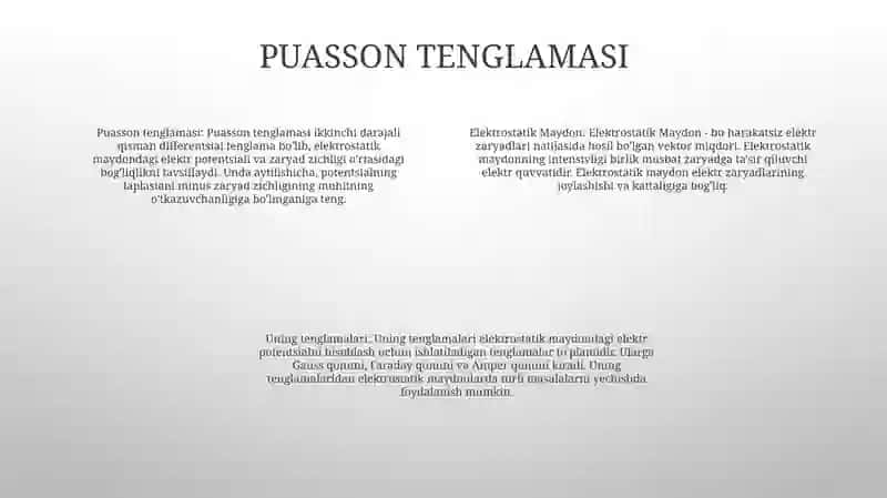 Elektrostatik Maydon Va Uning Tenglamalari 3