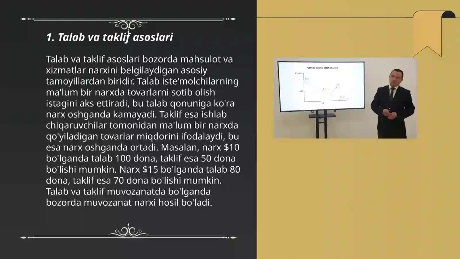 Talab va taklif nazaryasi 3