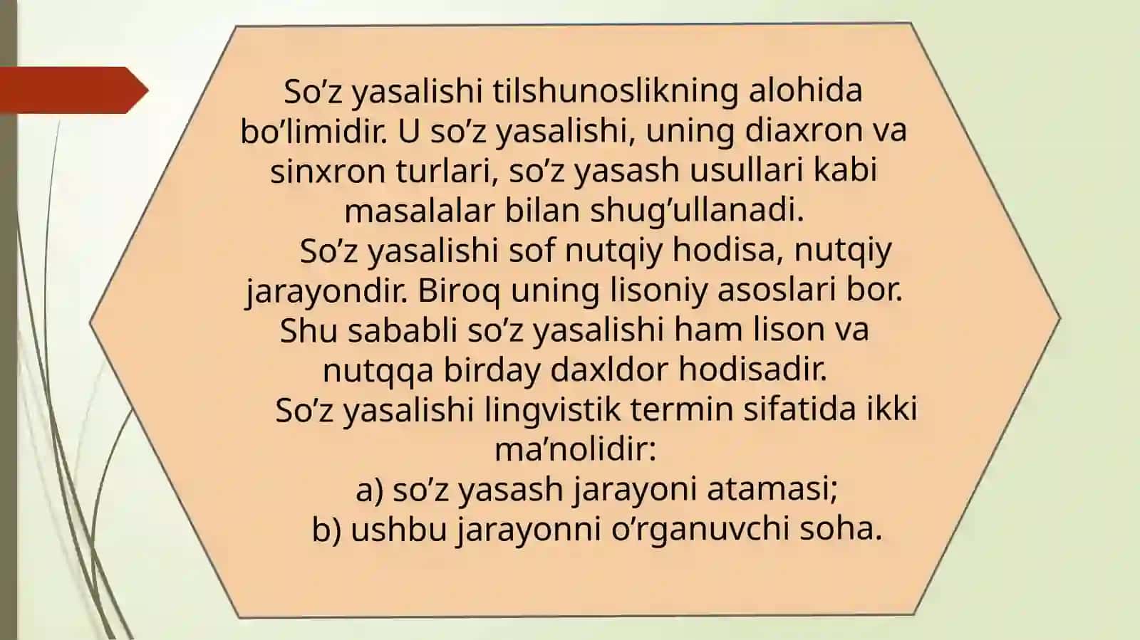 SO’Z YASALISH TARKIBI.SO’Z YASASH USULLARI 3