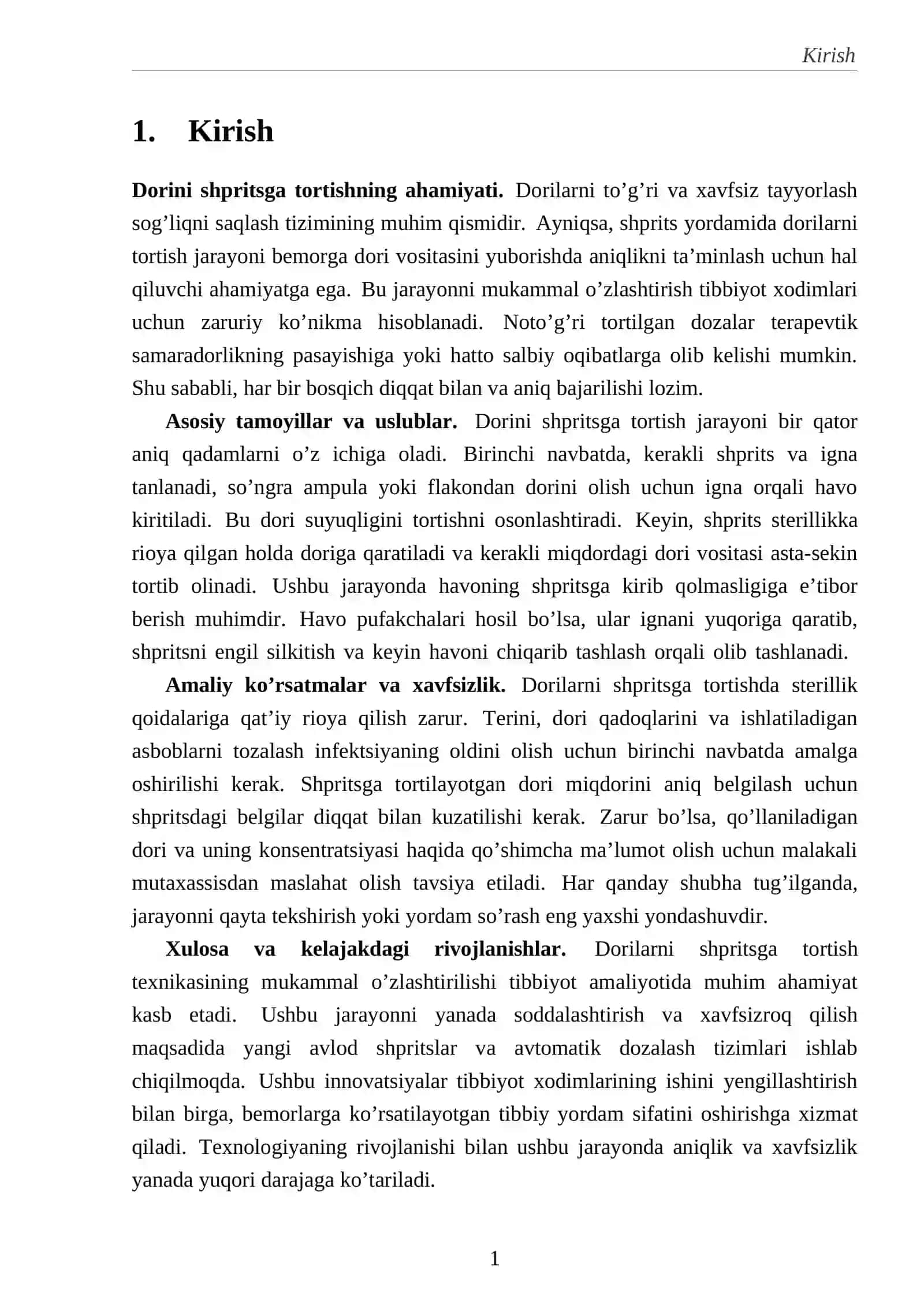 Dorilarni shpritsga tortish texnikasi 3