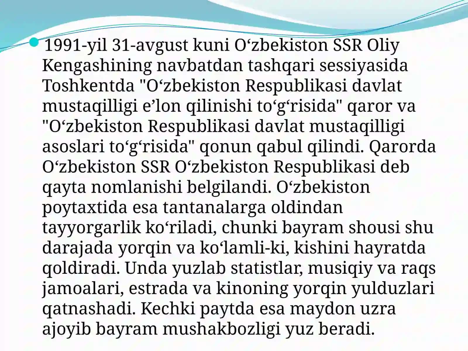 Maktabgacha ta’lim yo’nalishi 22-12 Madrahimova Feruzaning tarix fanidan 3