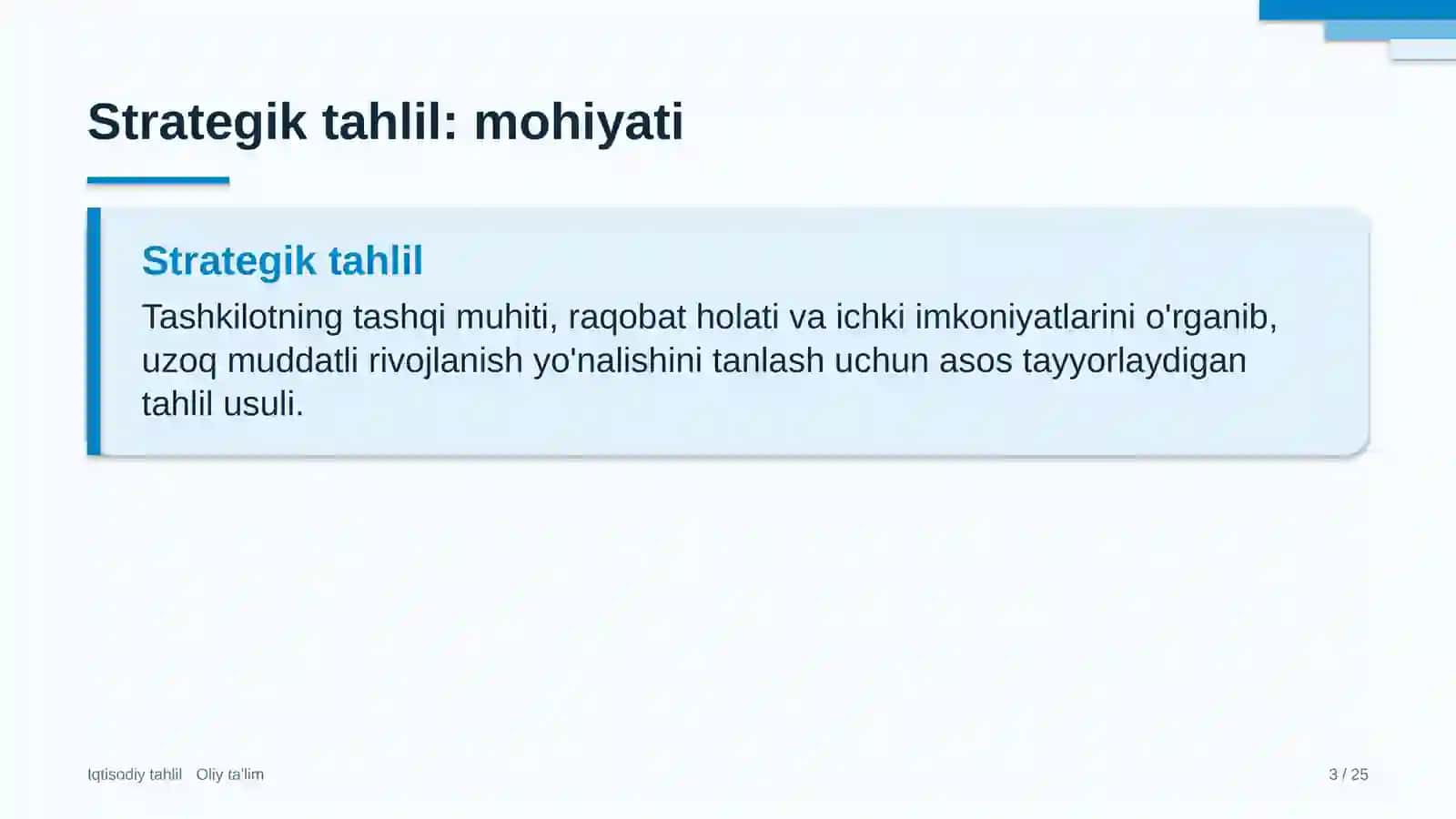 Byudjet tashkilotlarida strategik tahlil 3
