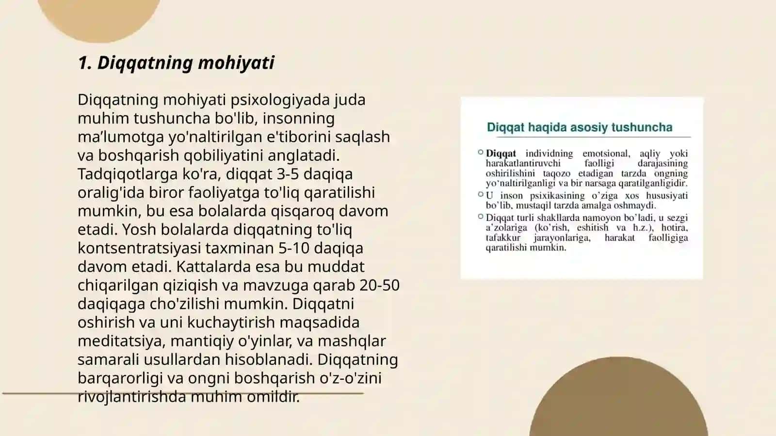 Diqqatning mohiyati 3