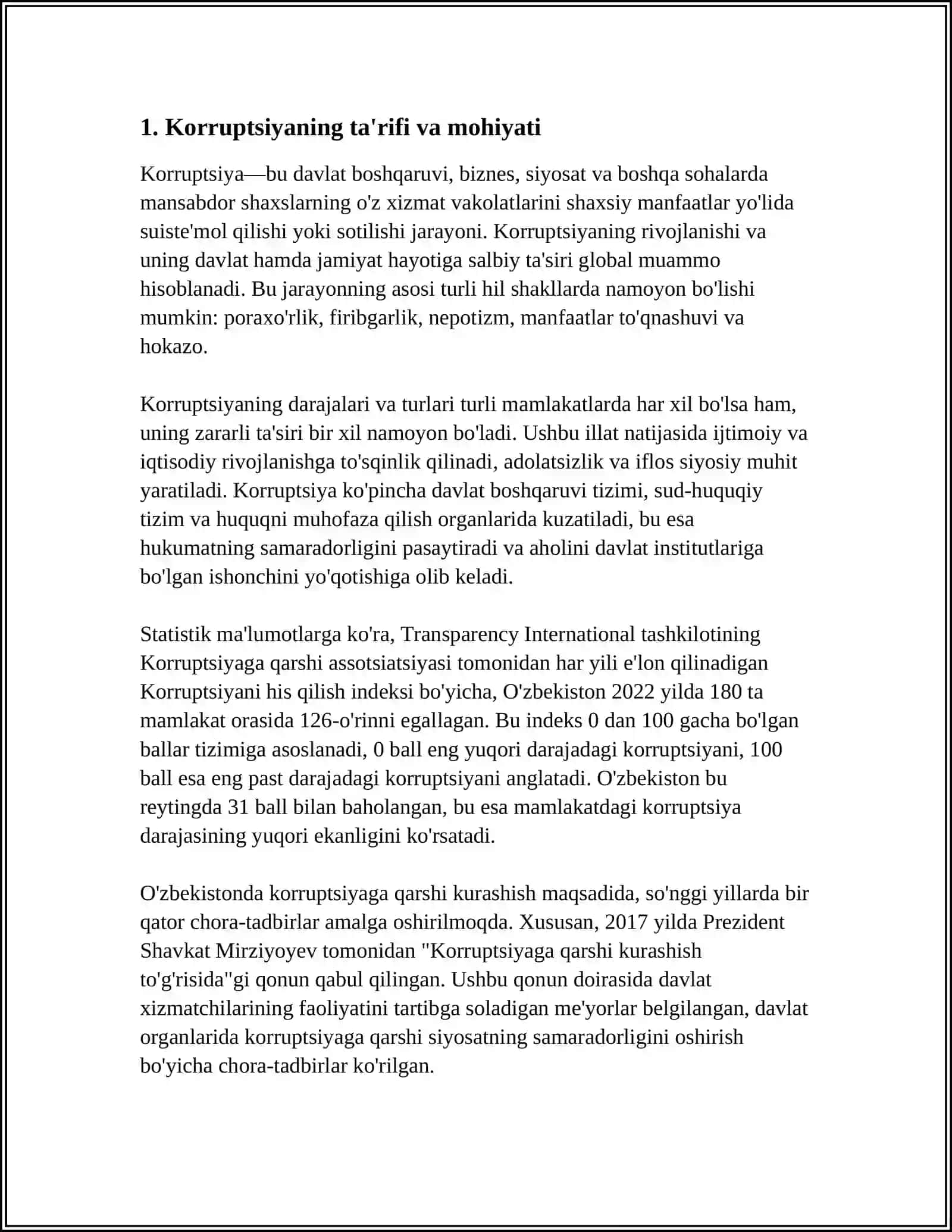 KORRUPSIYANING MOHIYATI VA UNING OQIBATLARI 3