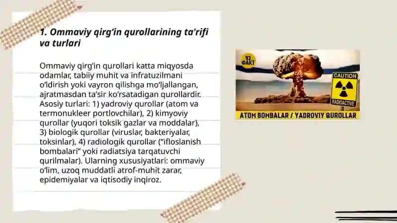 Ommaviy qirg‘in qurollari 3