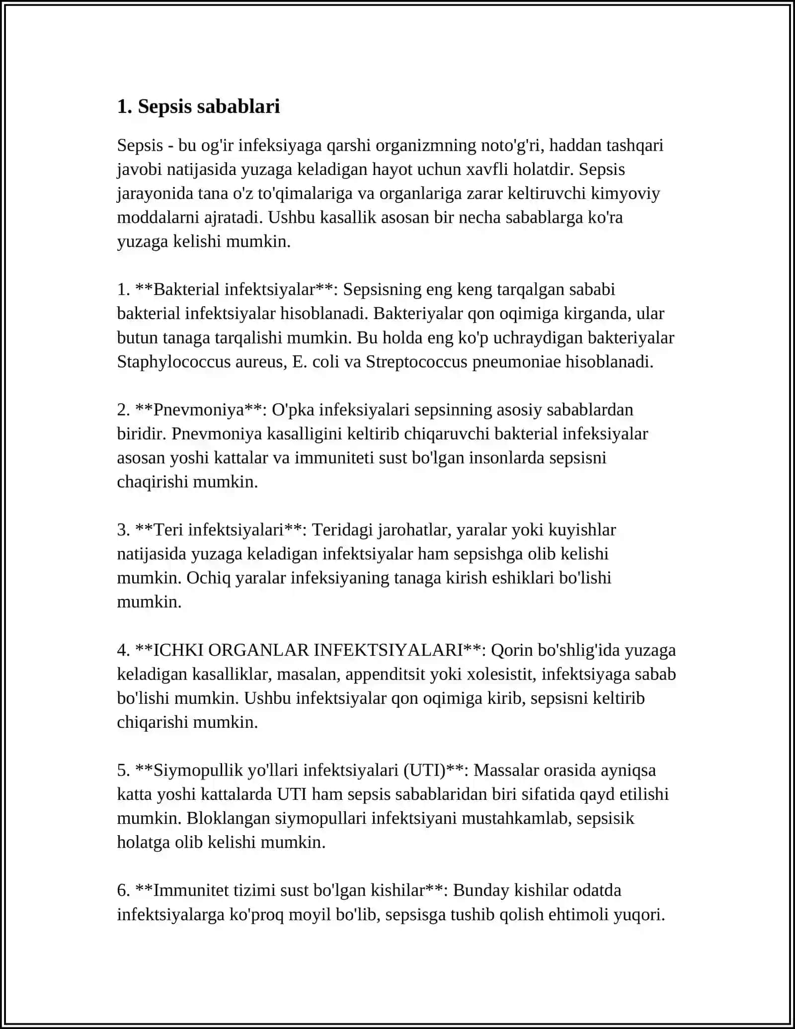 ISITMA SINDROMI. SEPSIS 3