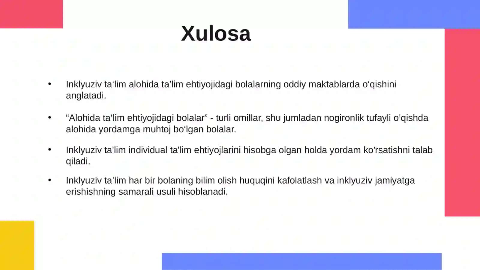 Inklyuziv ta'lim falsafasi 3