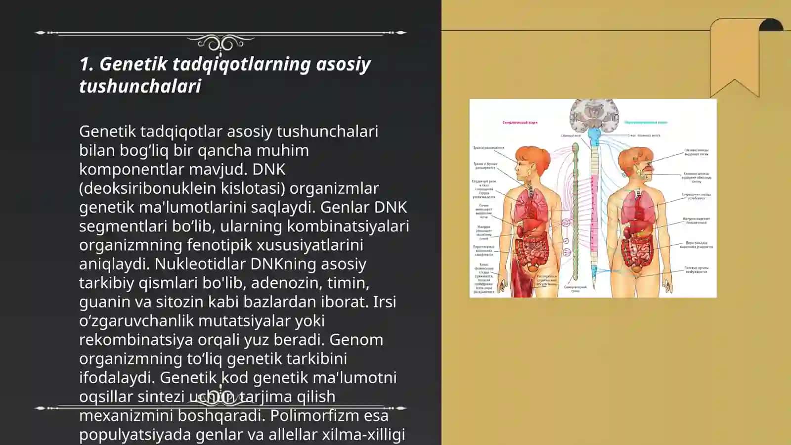 Odаm genetikasining oʻrganish usullari 3