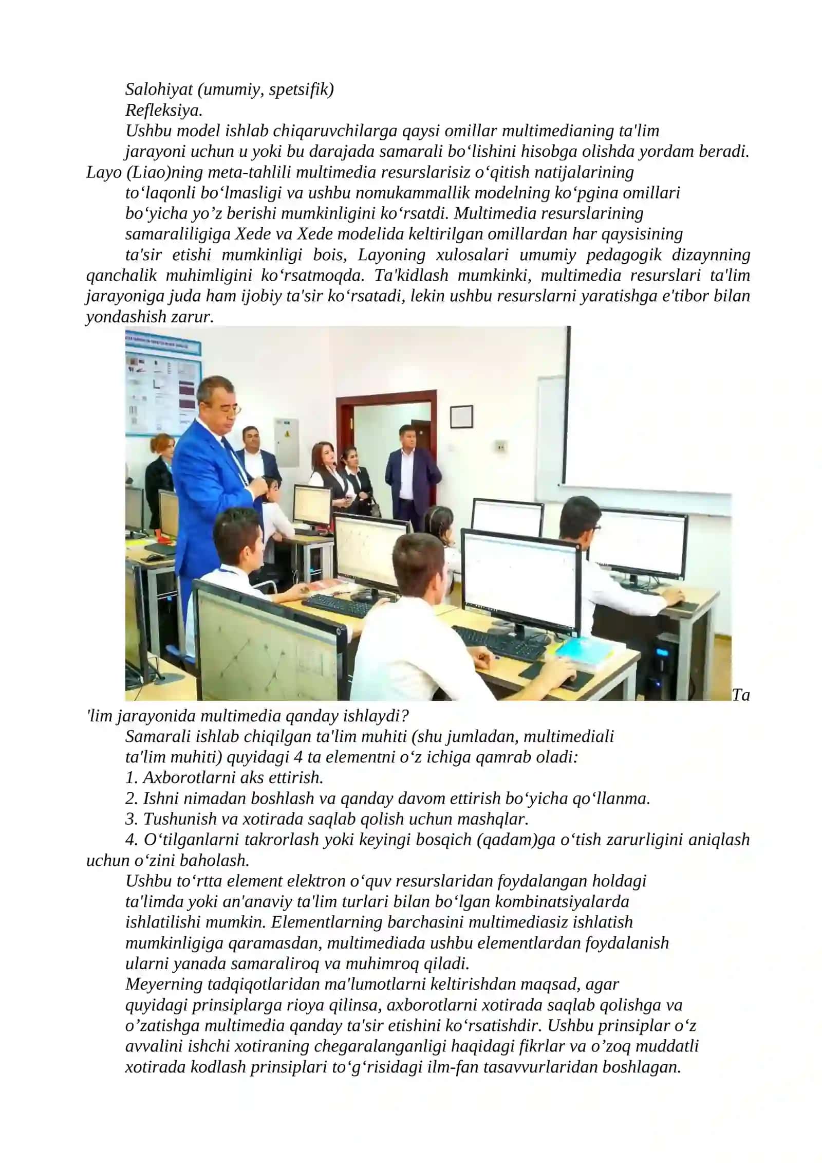 Ta'lim tizimida multimedia va taqdimotlardan foydalanish 3
