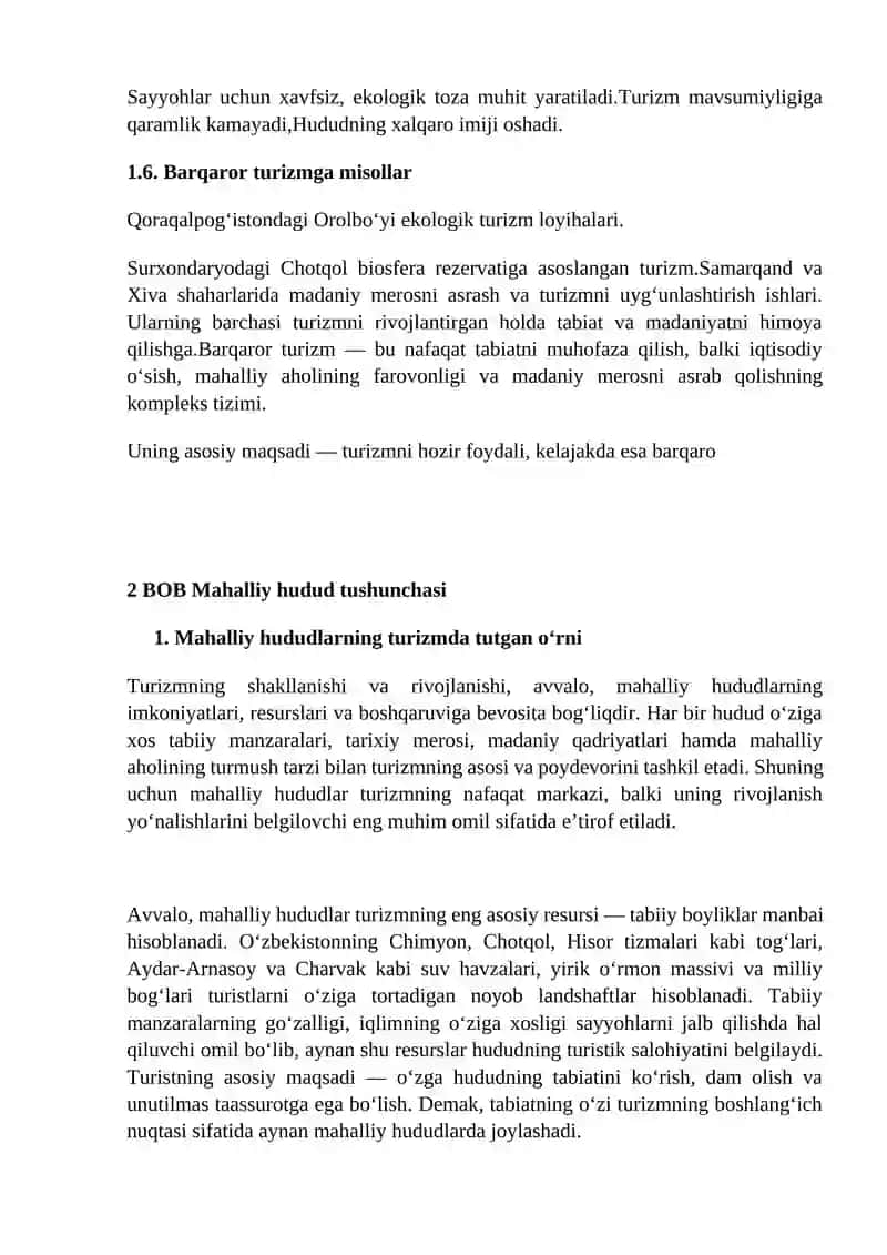 Barqaror turizmning nazariy asoslari 3