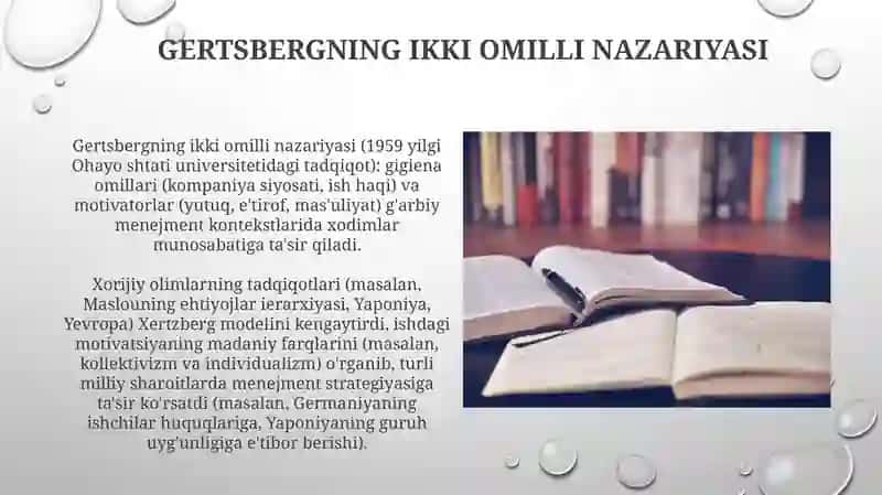 Gertsbergning ikki omilli nazariyasi 3