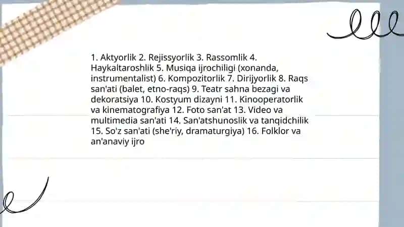 Badiiy san'atkor 3