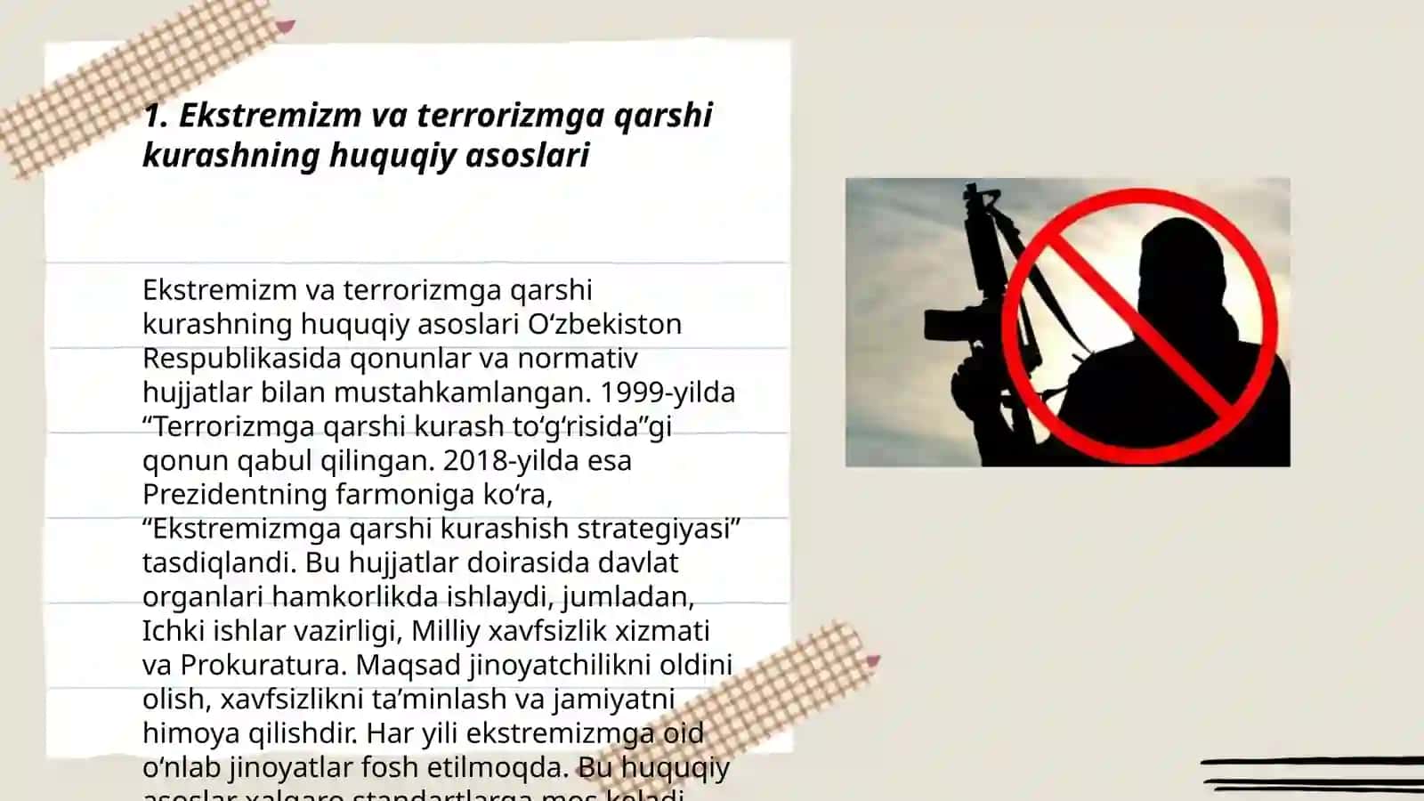 Oʻzbekistonda ekstremizm va terrorizm 3