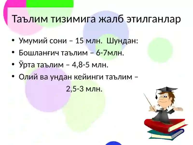 Hozirgi davrda jahonning rivojlangan mamlakatlarining Ta'lim Tuzilishi 3