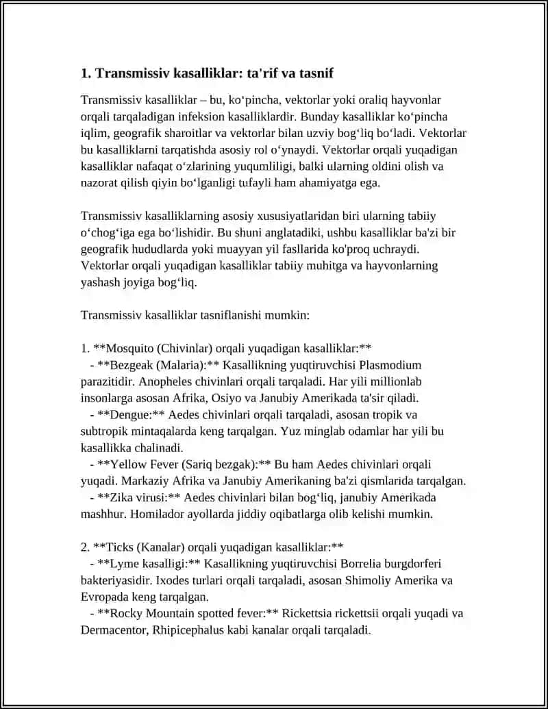 Transmissiv Kasalliklar 3