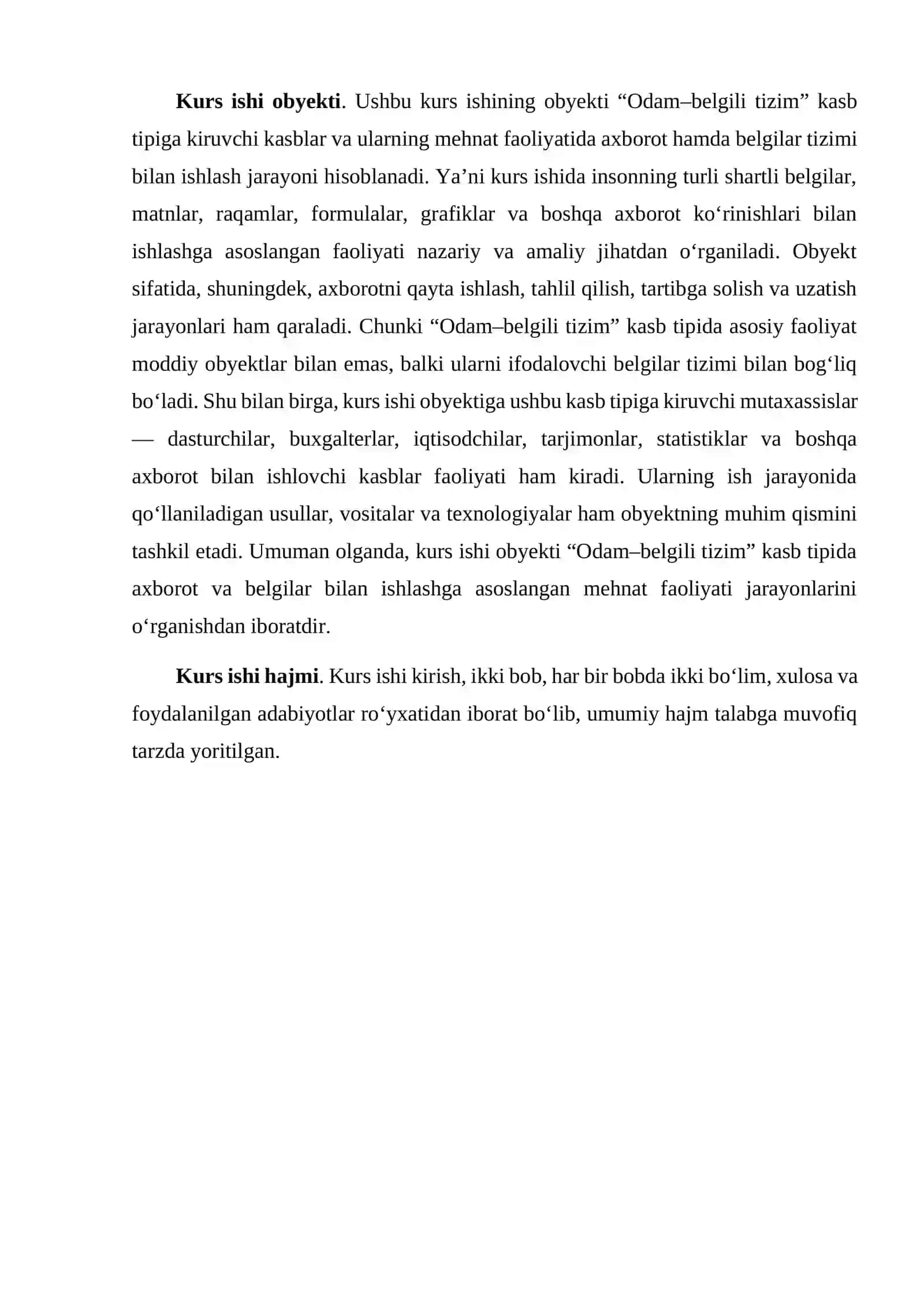 “Odam – belgili tizim” kasb tipi haqida umumiy ma’lumot 3