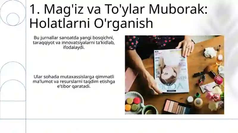 Mag'iz va To'ylar Muborak: Holatlarni O'rganish 3