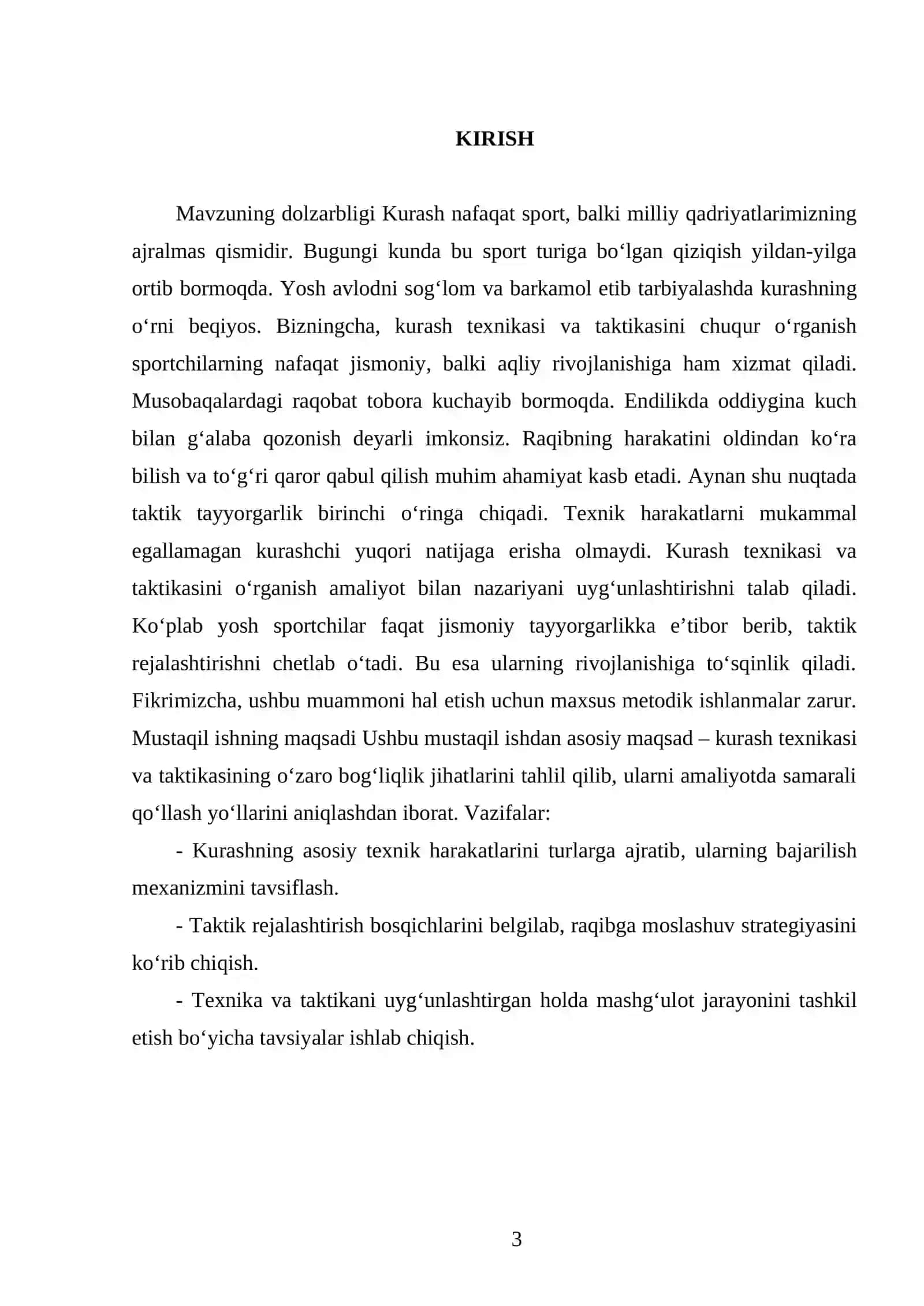 Kurash texnikasi va taktikasi 3