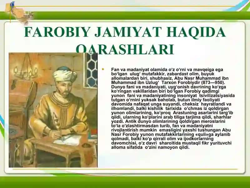 ABU NASIR FAROBIY VA G'OZALNING FALSAFA ILMIGA OID QARASHLARINI QIYOS 3