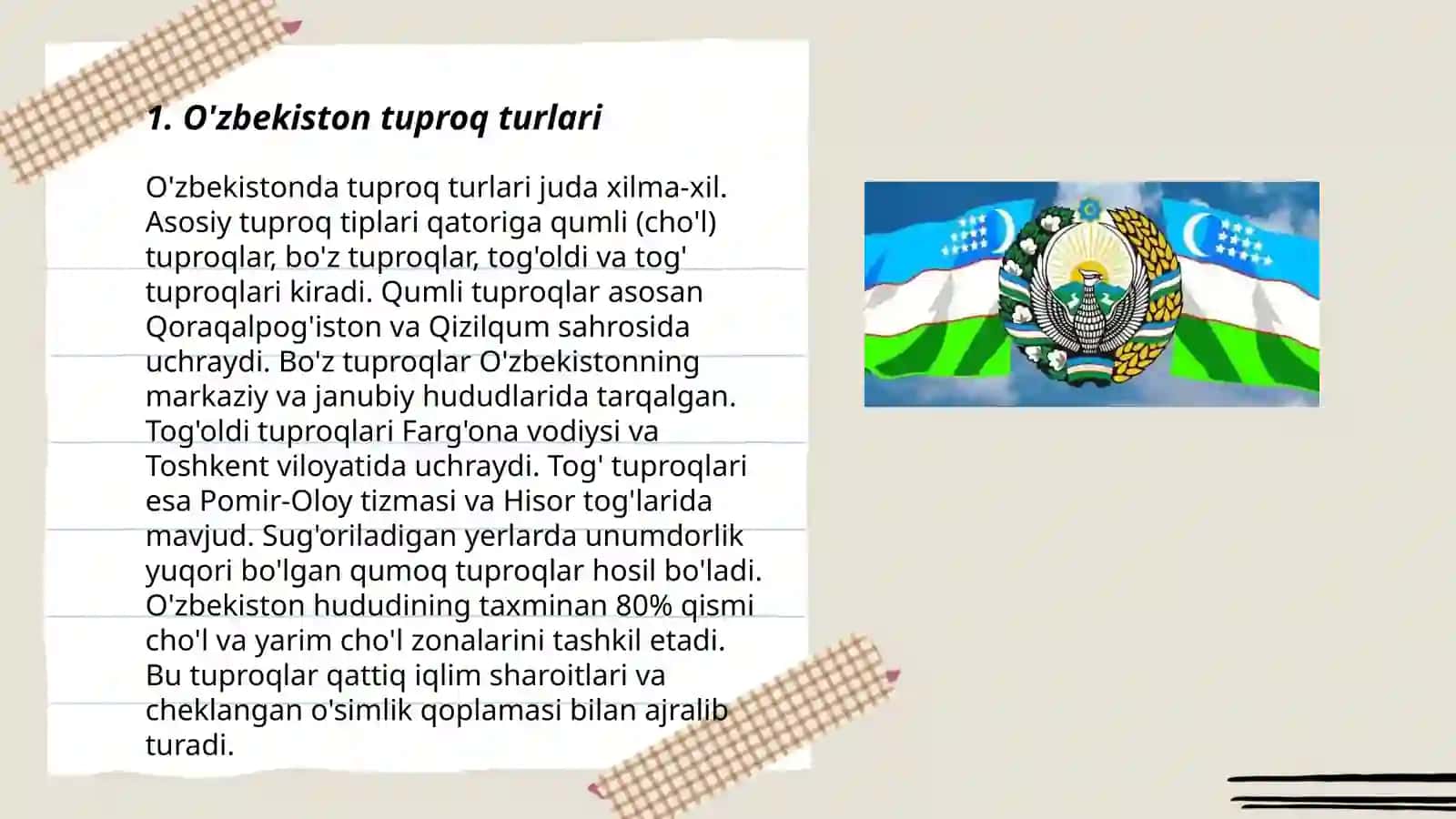 O'zbekiston tuproqlari 3