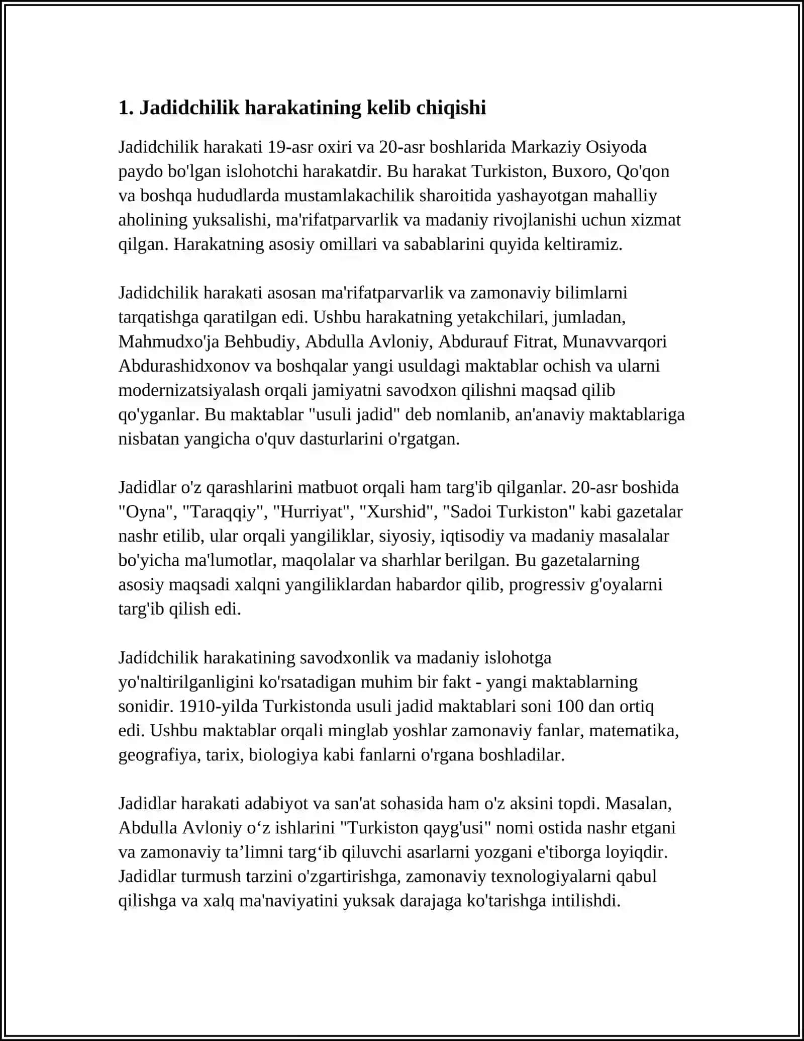 TURKISTONDA JADIDCHILIK HARAKATI 3