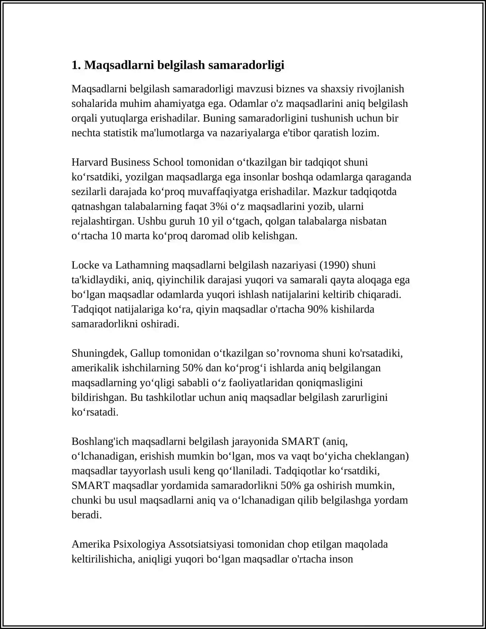 BOSHQARISH SAMARADORLIGINI USULLARI 3