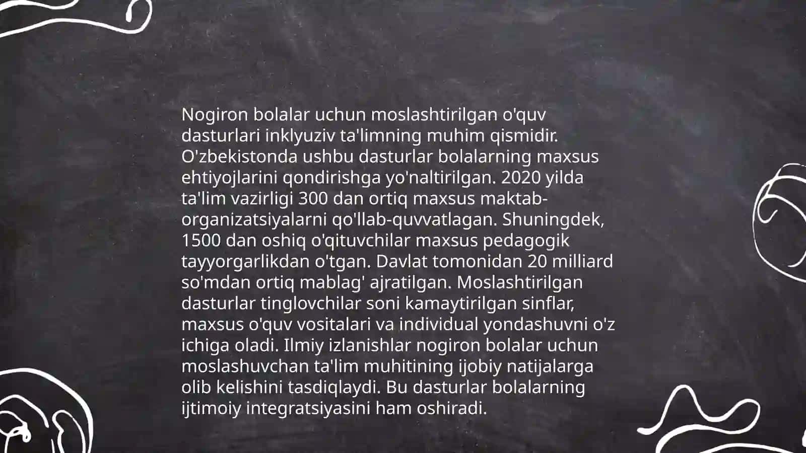 Nogiron bolalarning inklyuziv ta'lim tizimi 3