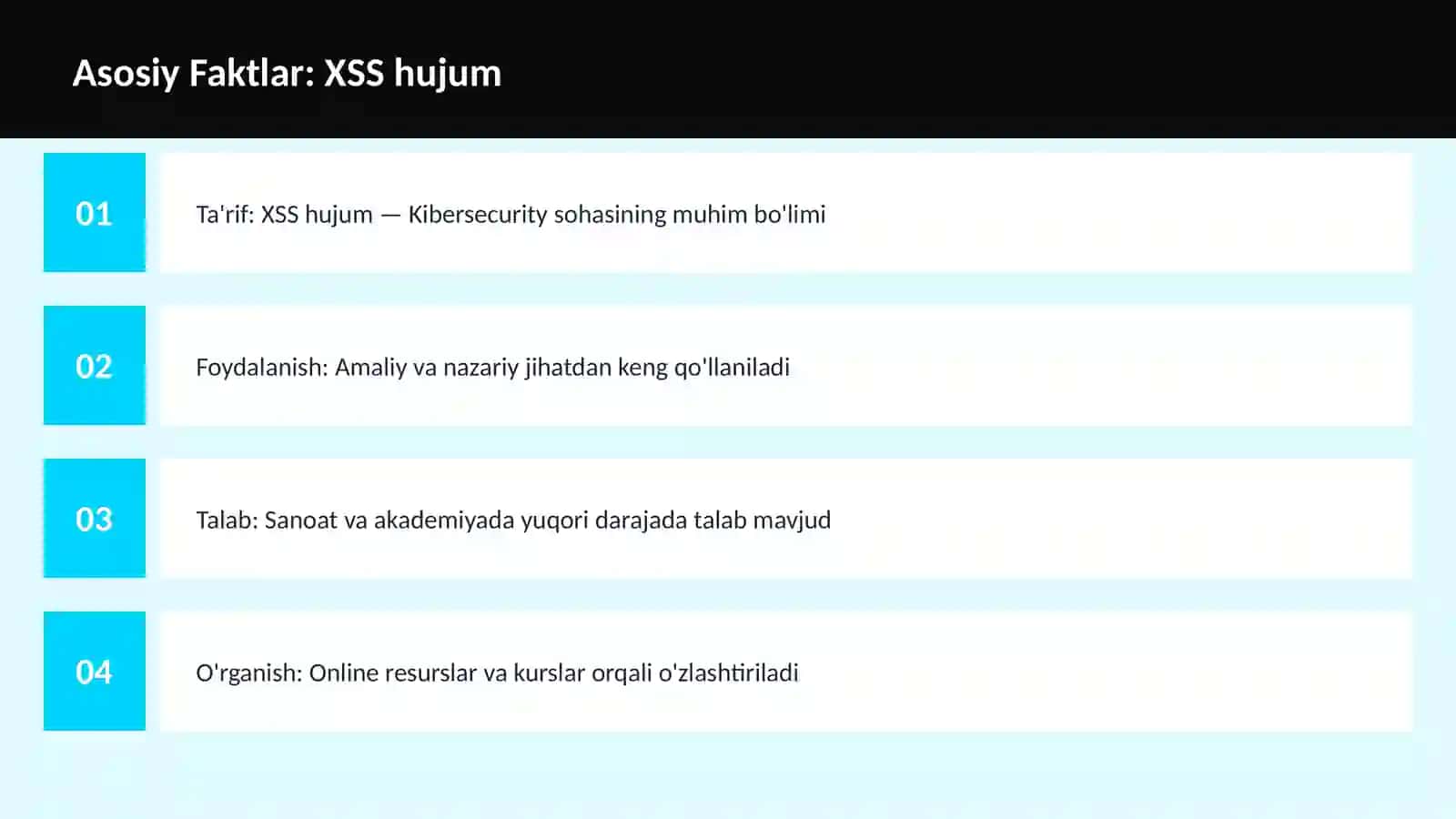 XSS hujum 3