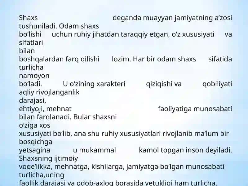 SHAXS MA’NAVIYATINING SHAKLLANISHIDA IJTIMOIY MUHIT VA DAVR RUHINING TA’SIRI 3