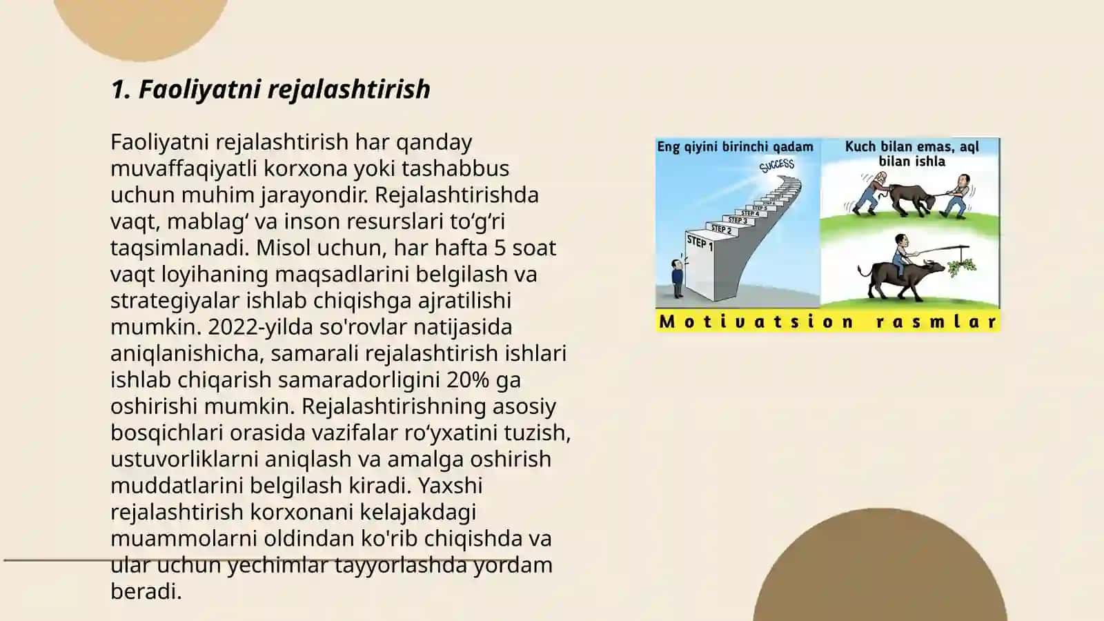 Faoliyat va motivatsiya 3
