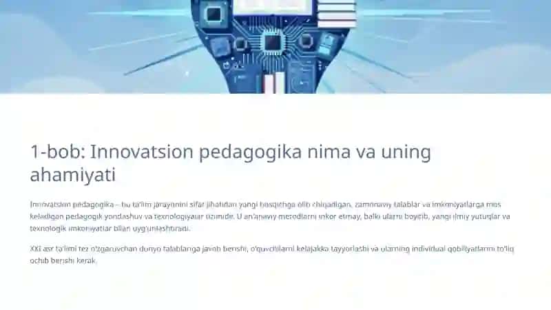 Pedagogik xodimlarning innovatsion faoliyatini tashkil etish va boshqarish 3