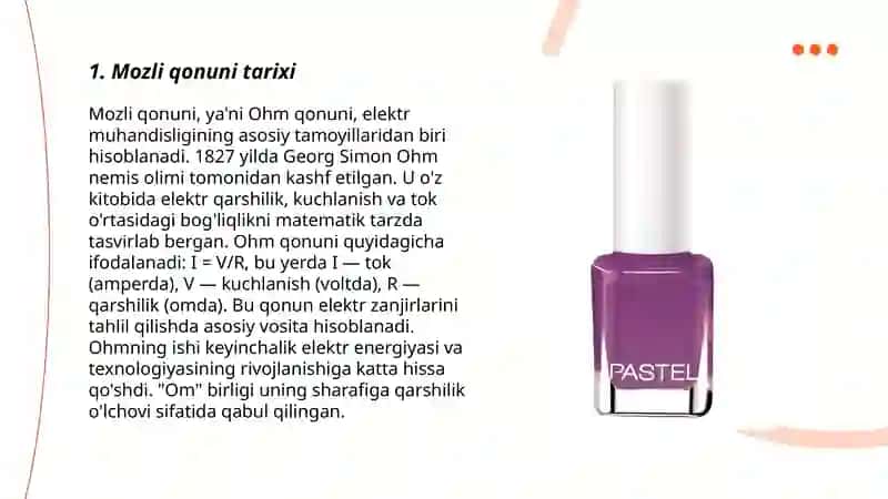 Mozli qonuni 3