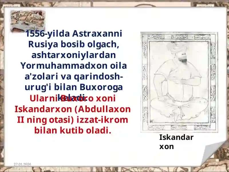Ashtarxoniylarning hokimiyat tepasiga kelishi 3