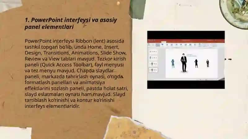 PowerPoint dasturining Asosiy Elementlari.Animatsion effektlar 3