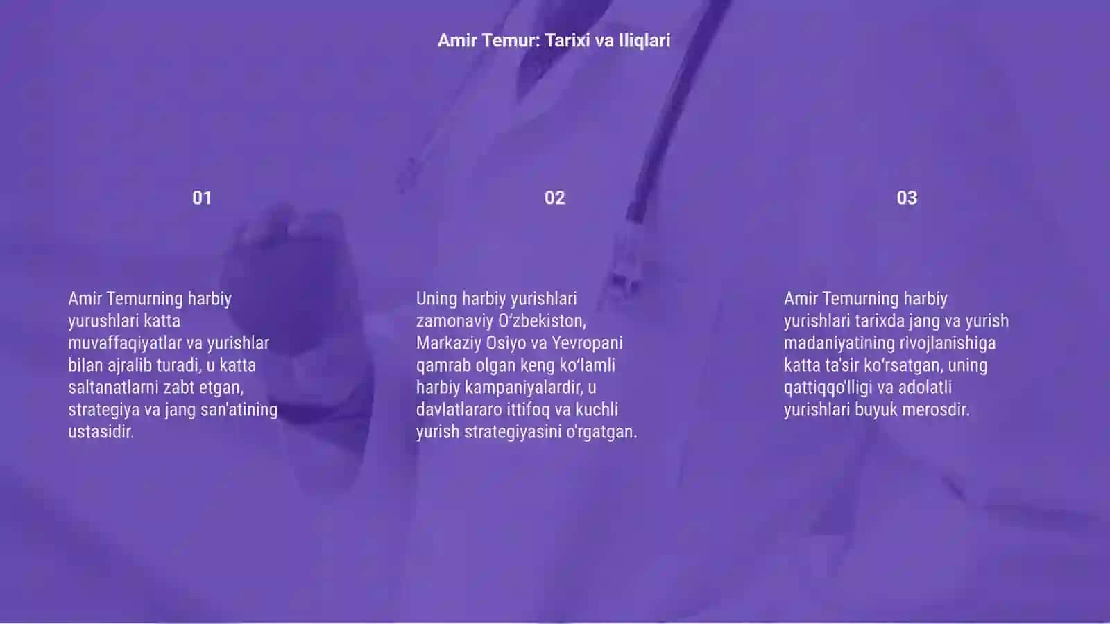 Amir temur harbiy yurushlari 3