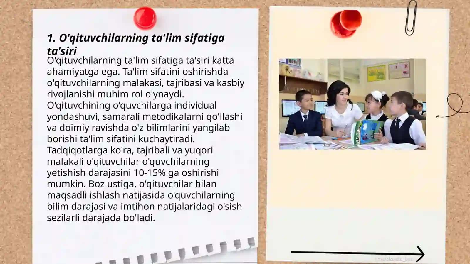 O'qituvchining jamiyatda tutgan o'rni 3