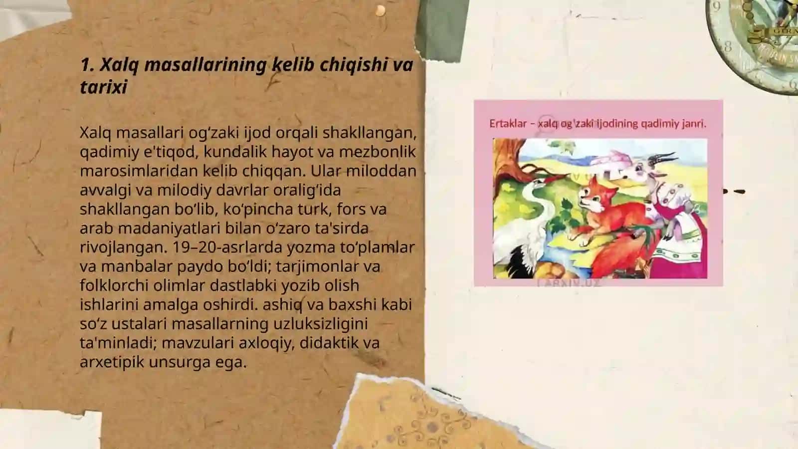 Xalq masallaridan prezentasiya 3